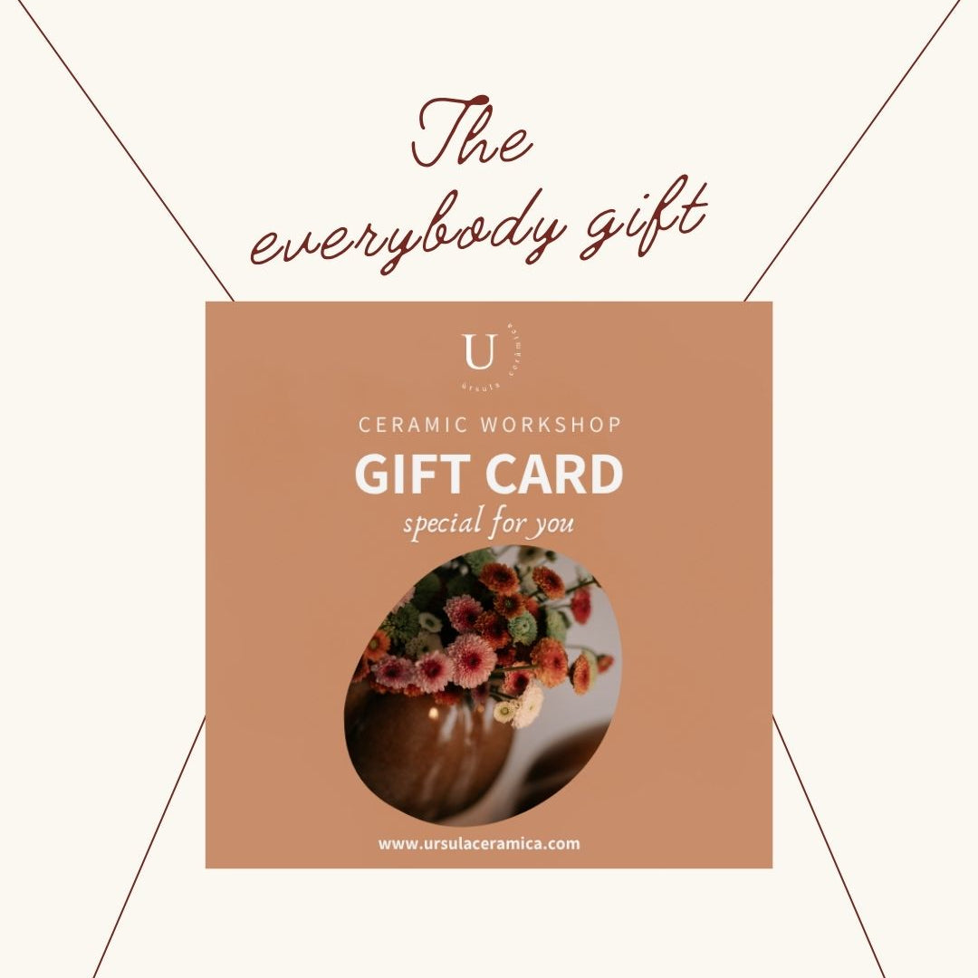 Ceramic Workshop Gift Card – A Creative Experience!