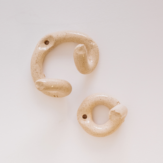 Ceramic Wall Hooks (Set of 2)