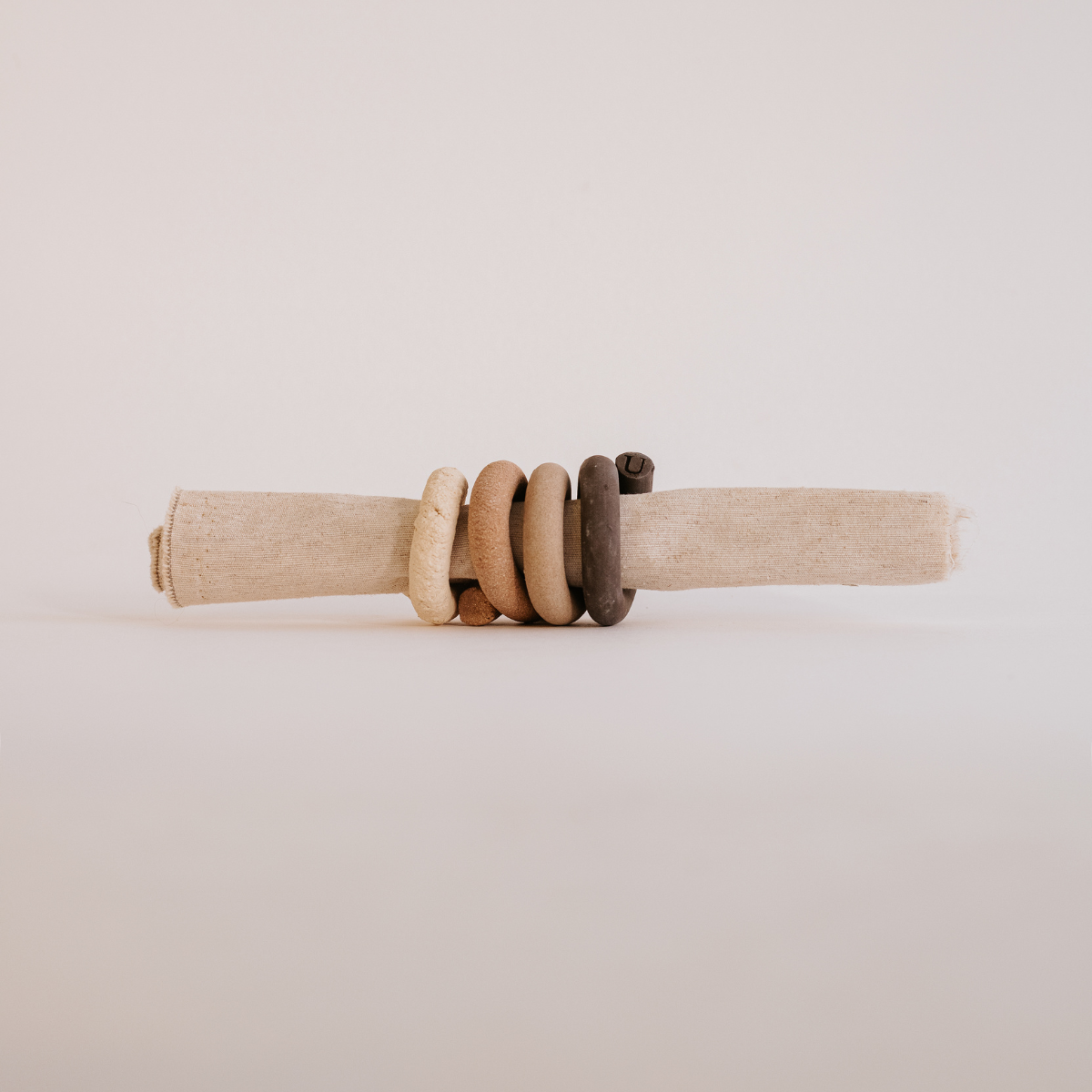 Ceramic Napkin Rings Set