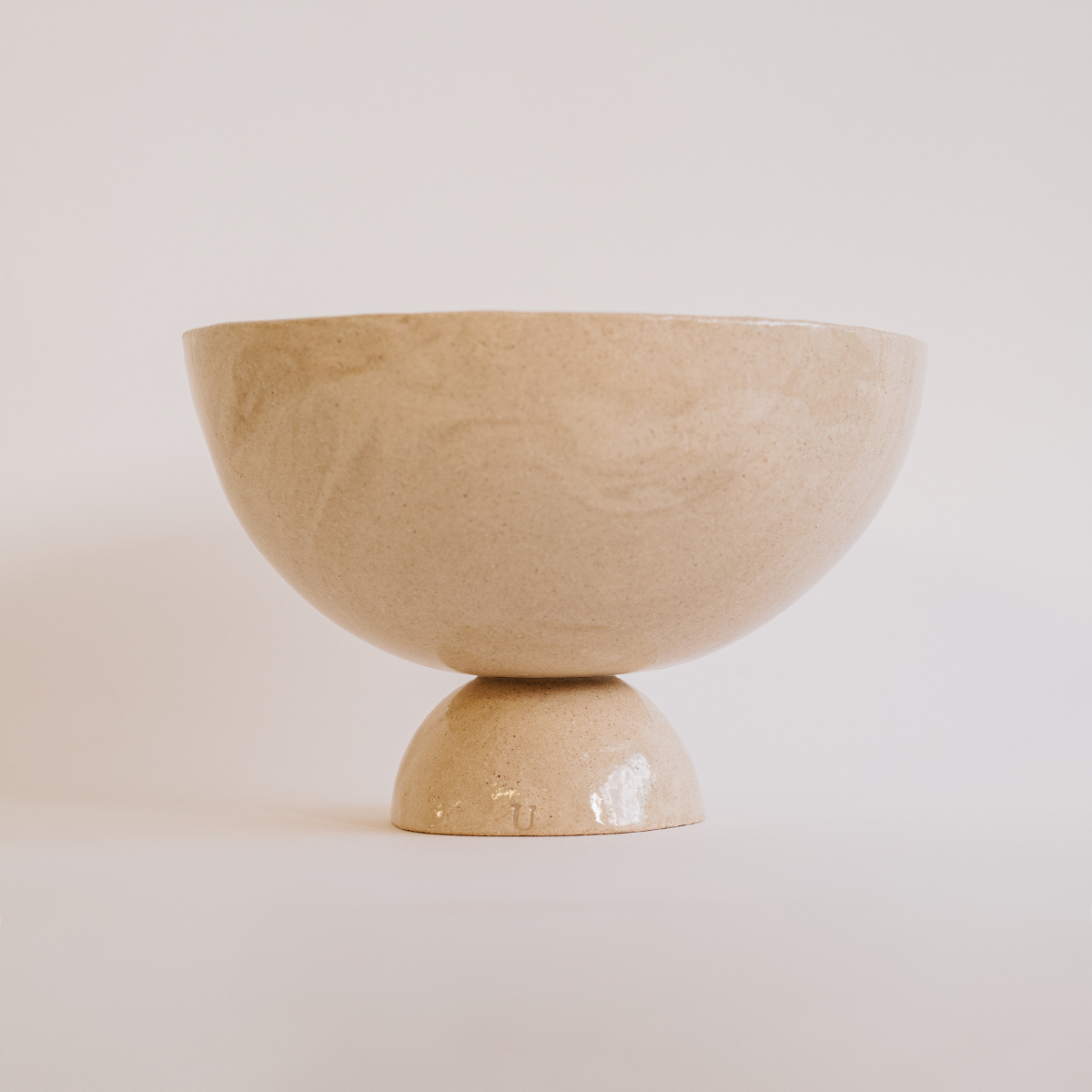 Ceramic Hourglass Large Bowl