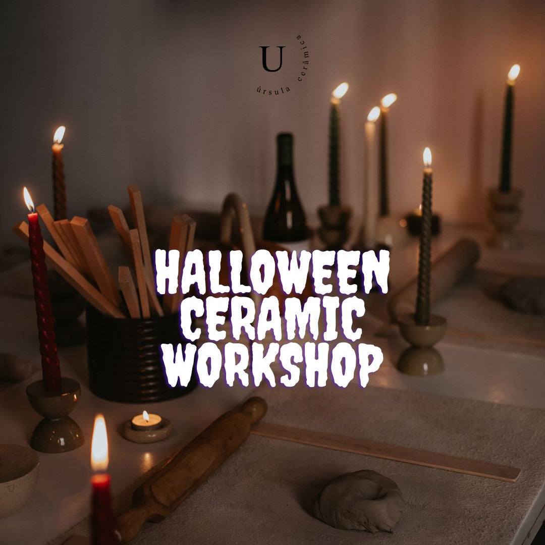 Halloween Ceramic Workshop Úrsula Cerâmica