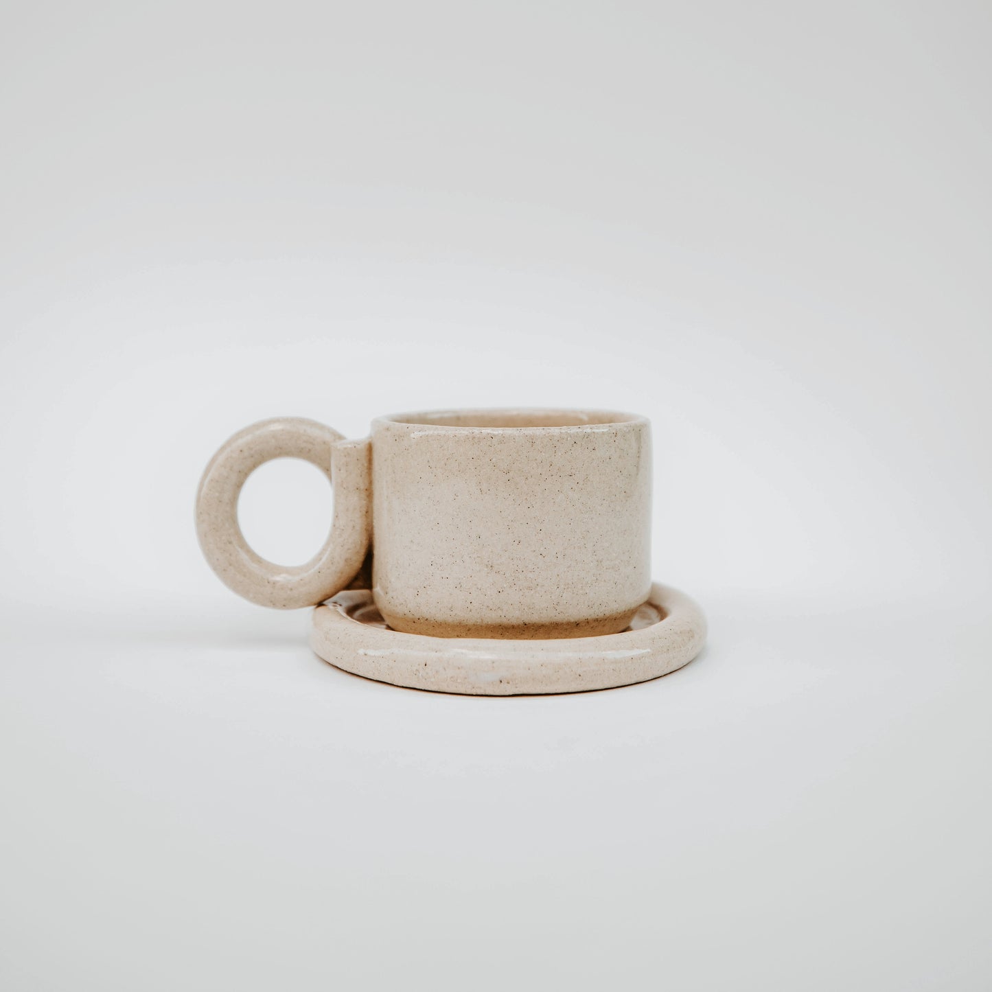 Ursula Ceramica Coffee set mug and saucer