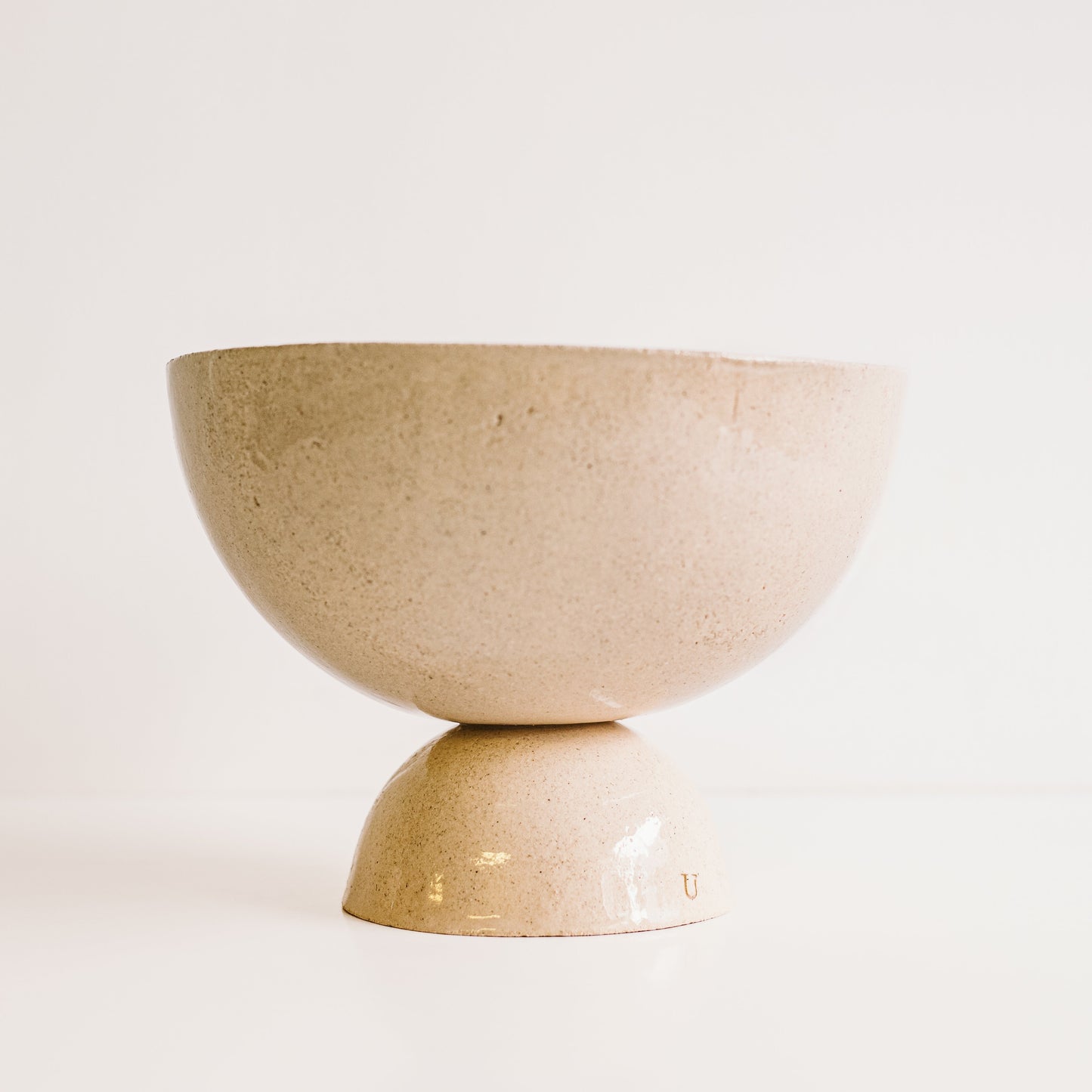 Ceramic Hourglass Large Bowl