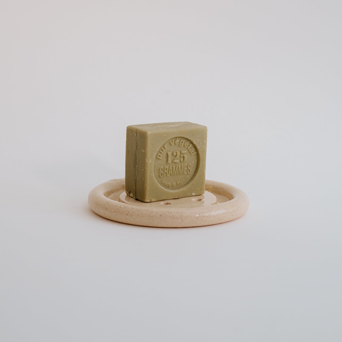Ceramic Round Soap Dish