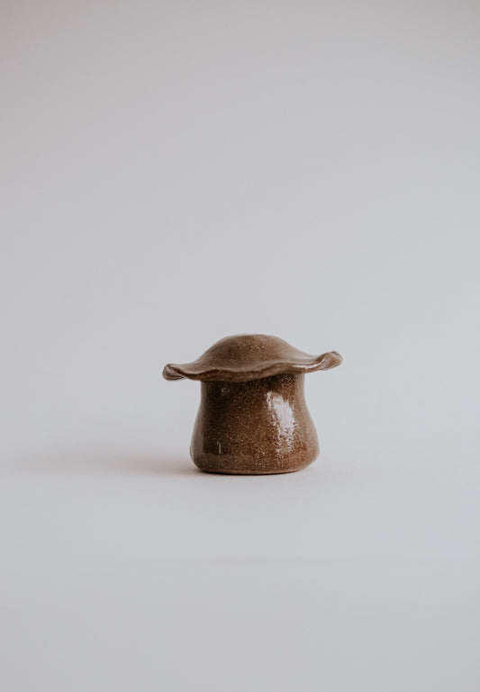 Ceramic Mushroom Box Candle Holder- Limited Autumn Edition