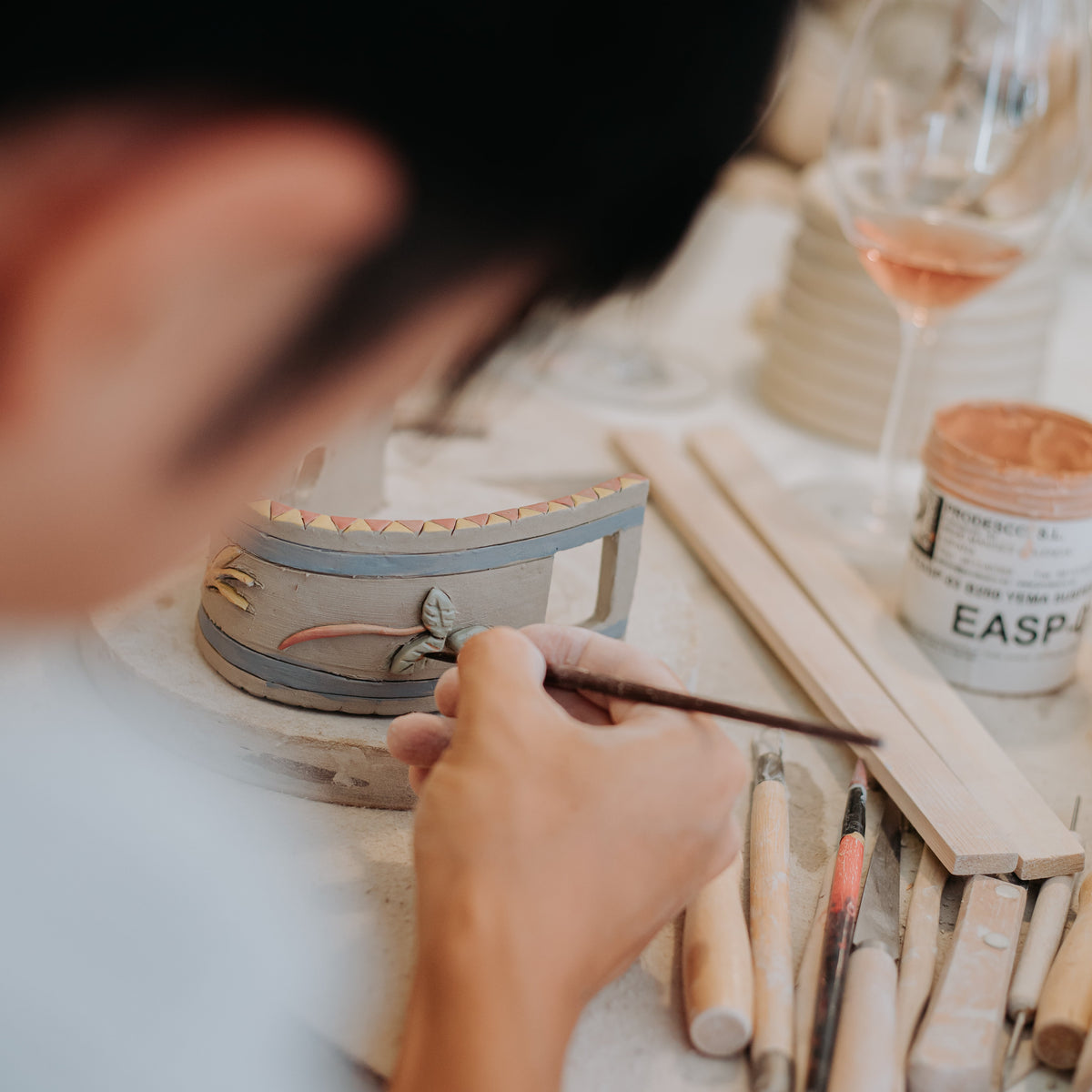 Ceramics & Wine Workshop Gift Voucher in Lisbon