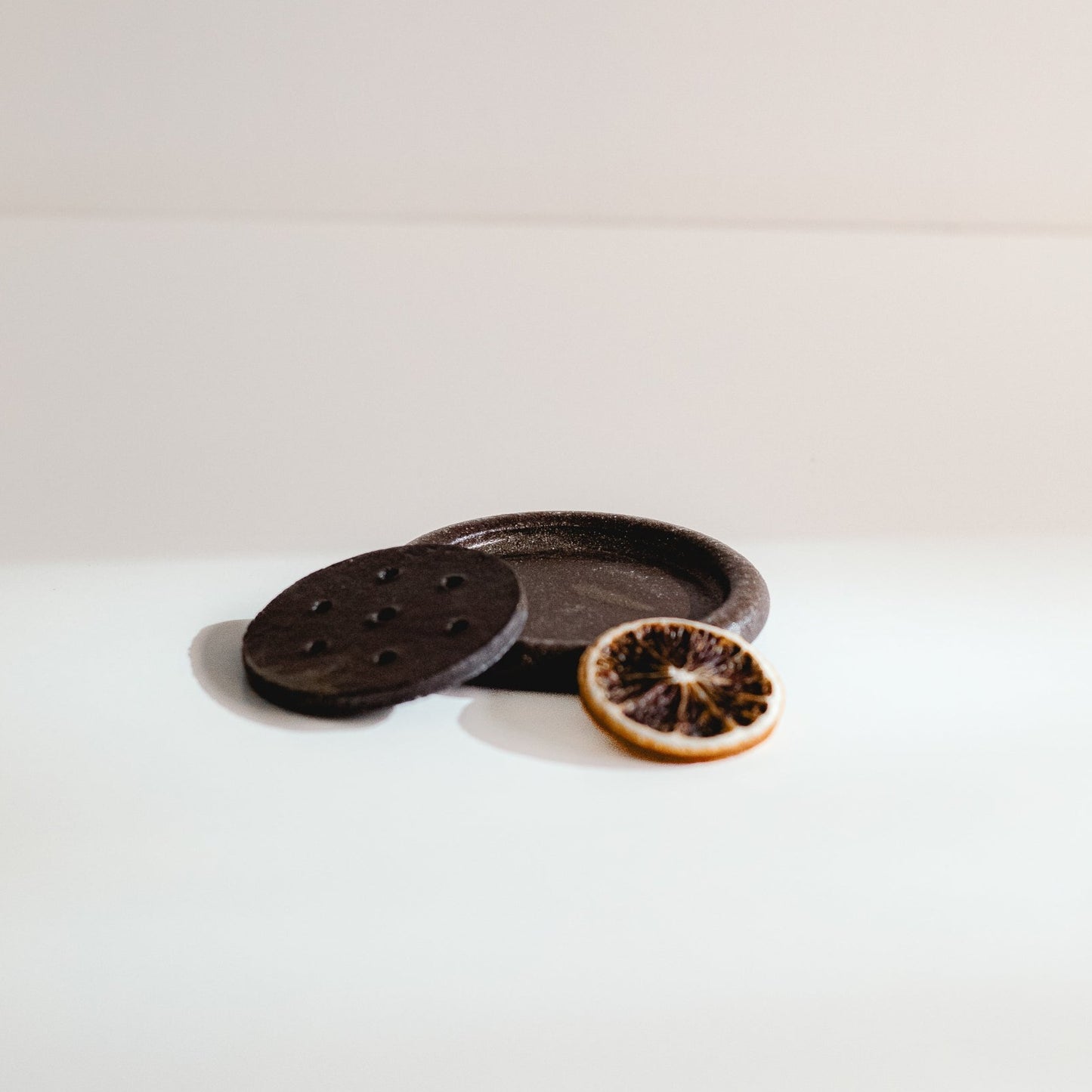 Ceramic Round Soap Dish