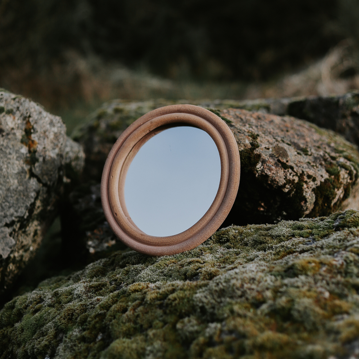 Ceramic Mirror Small mirror