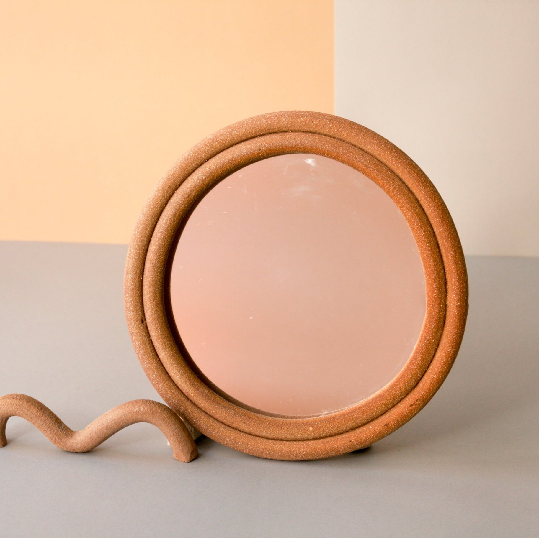 Ceramic mirror Ursula Ceramica