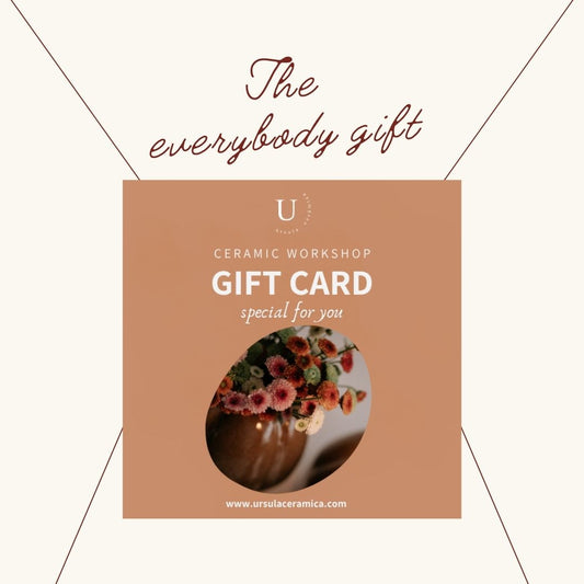 Ceramic Workshop Gift Card – A Creative Experience!