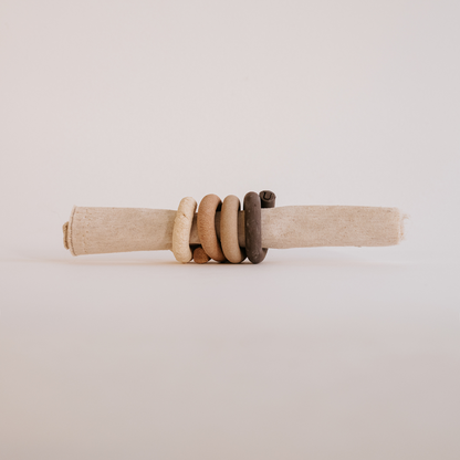 Ceramic Napkin Rings Set