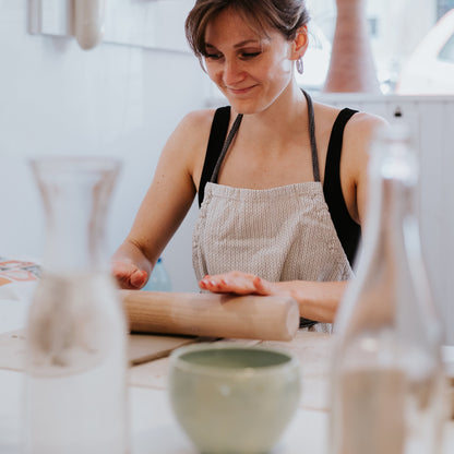 Hand building ceramic workshop lisbon