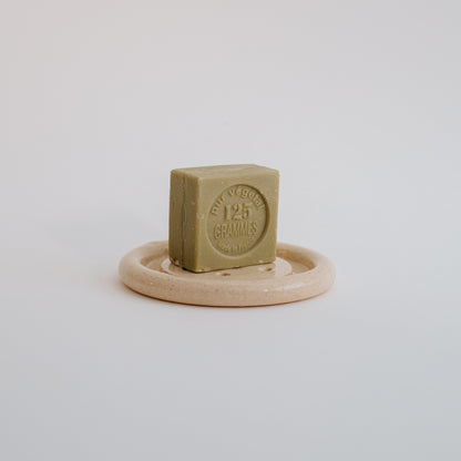 Ceramic Round Soap Dish