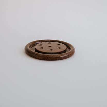 Ceramic Round Soap Dish