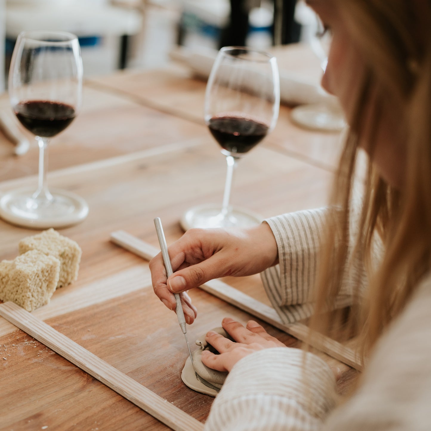 Ceramic & Wine Workshop