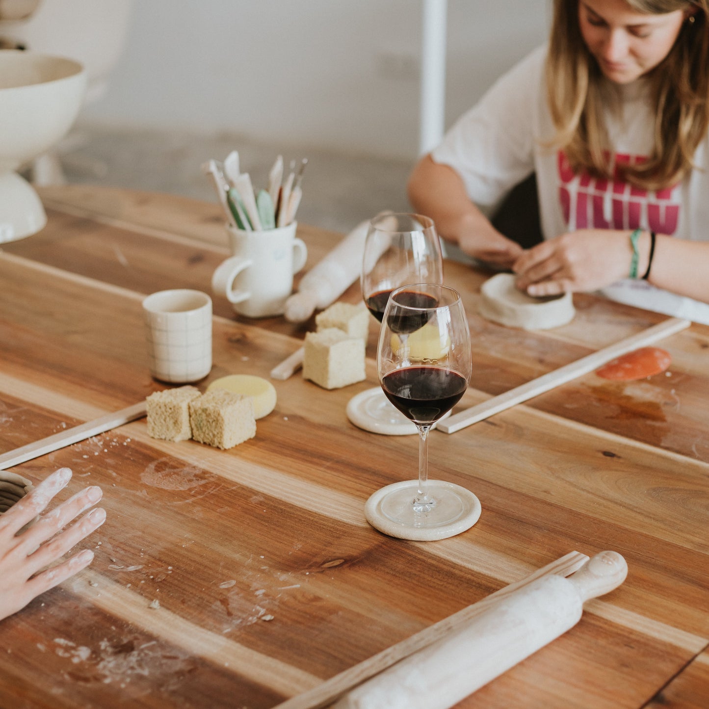 Ceramic & Wine Workshop