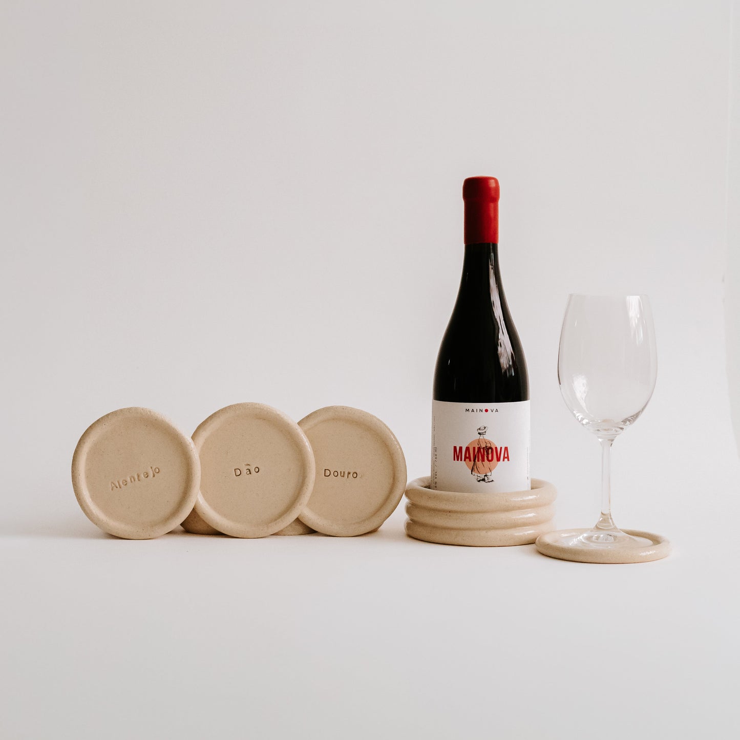 The Wine & Ceramic Box | Handmade Gift Set Large