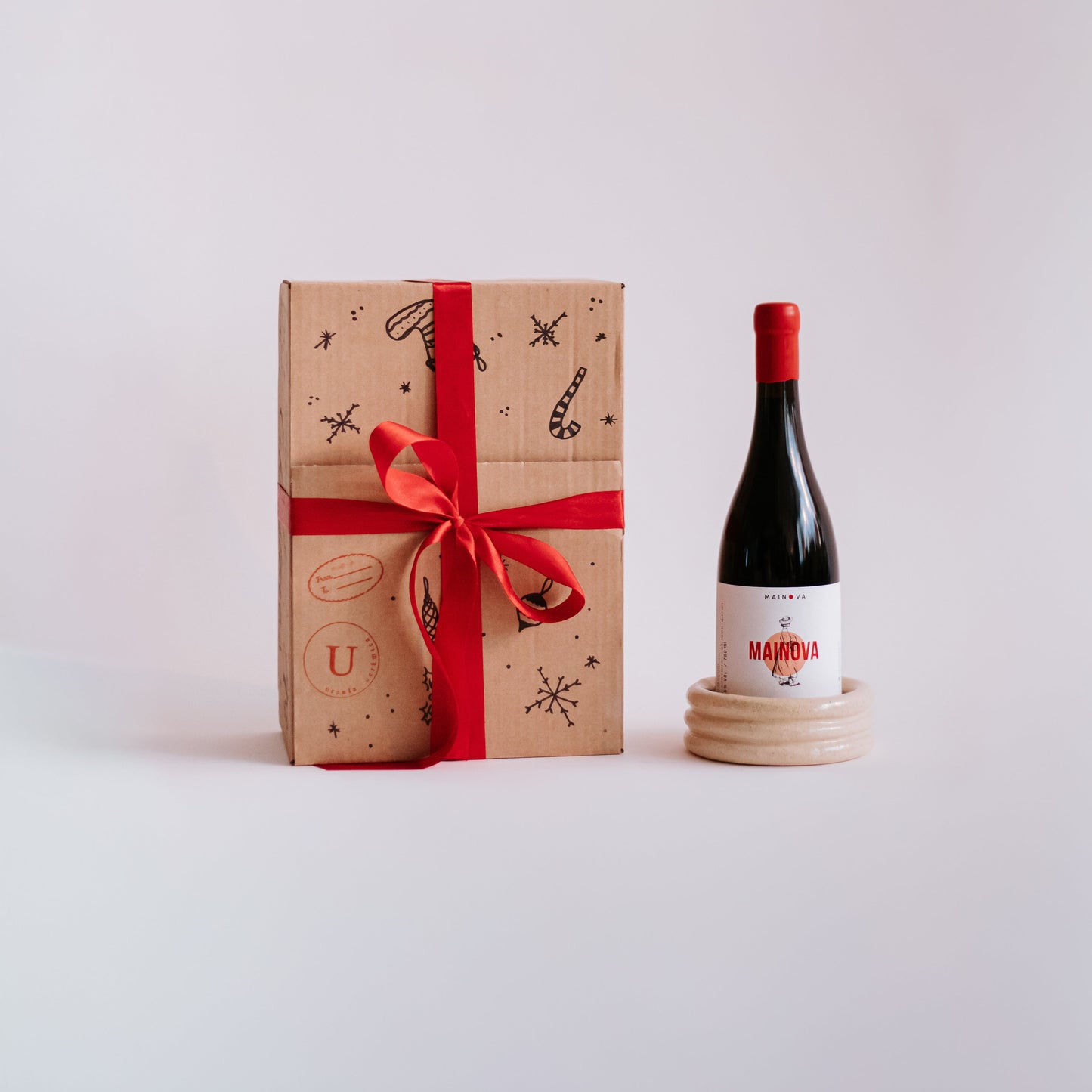 The Wine & Ceramic Box Small Mainova Tinto