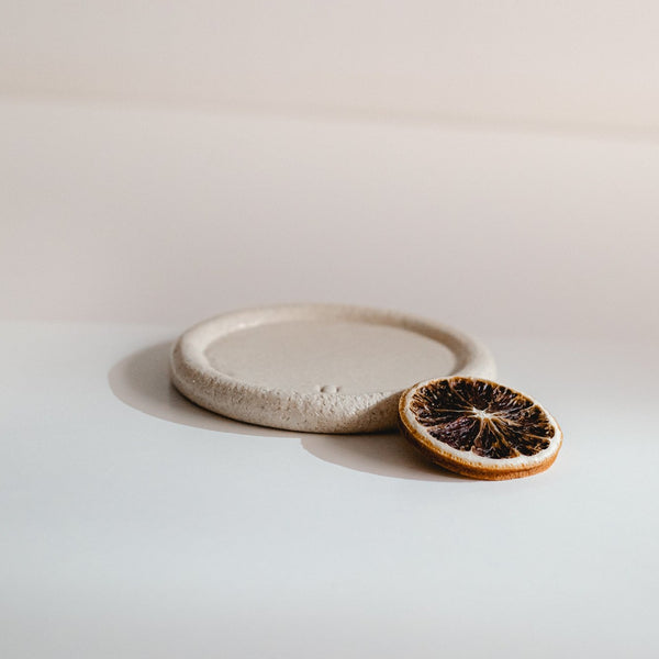 Hoop White Small Plate