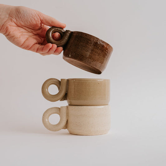 Ceramic Coffee Cappuccino Set (Cup & Saucer)