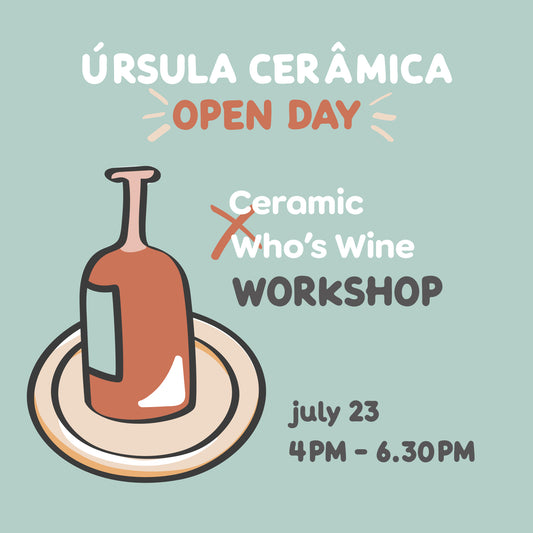 Ceramic hand building & Wine workshop 