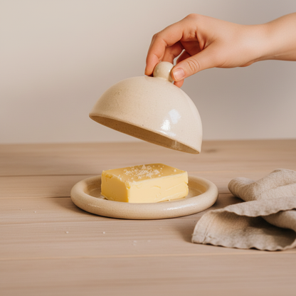 Ceramic Butter Dish — Handmade Authentic