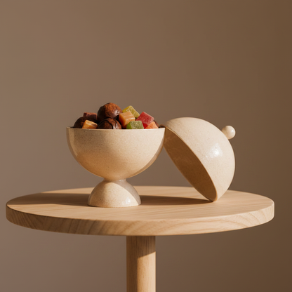 Ceramic Candy Jar — Handmade Authentic
