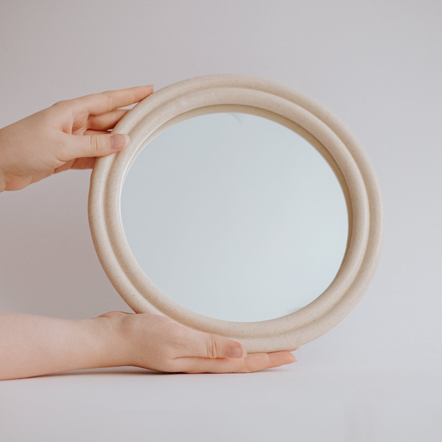 ceramic small mirror úrsula cerâmica