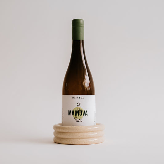 ceramic wine bottle support Úrsula Cerâmica